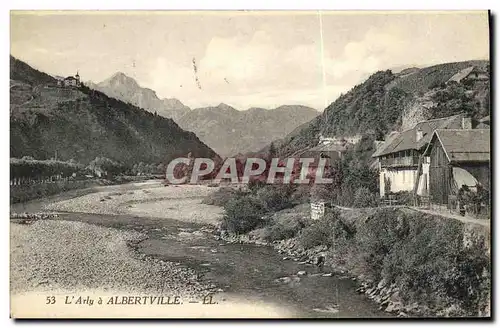 Cartes postales Albertville L Arly