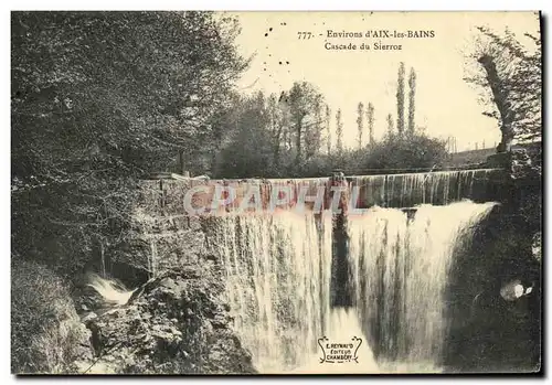 Cartes postales Environs d Aix Les Bains Cascade du Sierroz