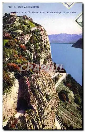 Cartes postales Aix Les Bains de la Chambotte et le Lac du Bourget