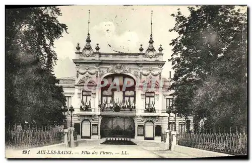 Cartes postales Aix Les Bains Villa Des Fleurs