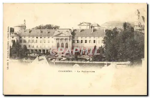 Cartes postales Chambery La Prefecture