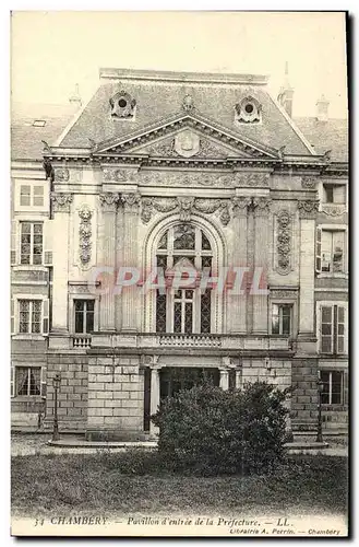 Ansichtskarte AK Chambery Pavillon d entree de la Prefecture