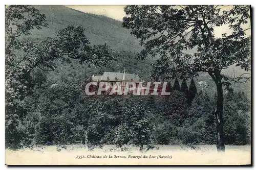 Cartes postales Chateau de la Serraz Bourget du Lac