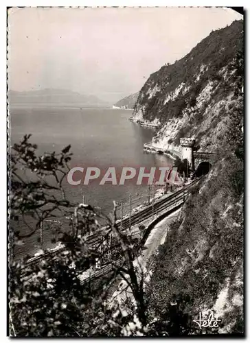 Cartes postales moderne Lac du Bourget Route de la Corniche Les Tunnels