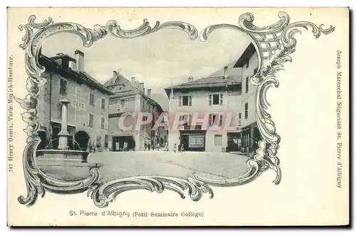 Cartes postales St Pierre d Albigny Petit seminaire College