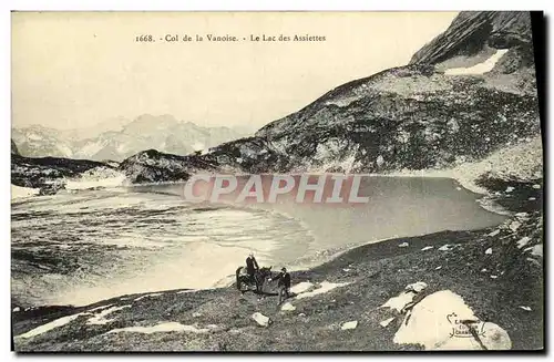 Ansichtskarte AK Col de la Vanoise Le Lac des Assiettes