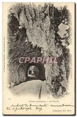 Cartes postales Grande Chartreuse Les Tunnels