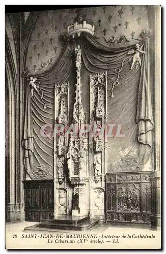 Cartes postales Saint Jean De Maurienne Interieur de la Cathedrale Le Cibarium