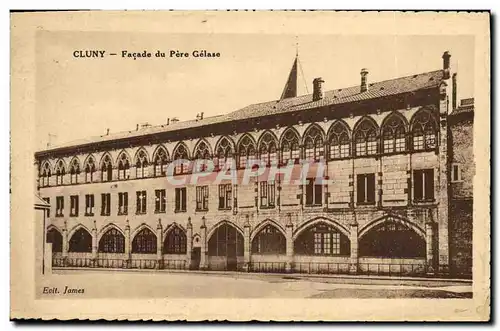 Cartes postales Cluny Facade du Pere Gelase