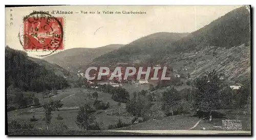 Cartes postales Ballon d Alsace Vue sur la Vallee des Charbonniers