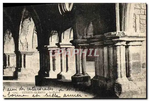 Cartes postales Luxeuil Les Bains Le Cloitre