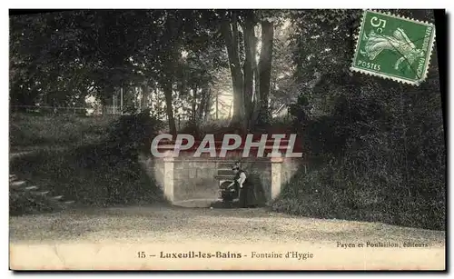 Cartes postales Luxeuil Les Bains Fontaine d Hygie