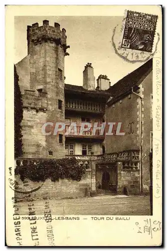 Cartes postales Luxeuil Les Bains Tour Du Bailli