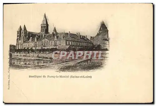 Cartes postales Paray le Monial Basilique