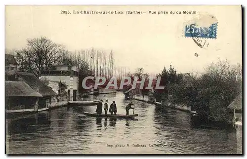 Cartes postales La Chartre Sur le Loir Vue Prise du Du Moulin