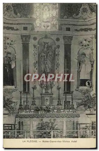 Ansichtskarte AK La Fleche Notre Dame des Vertus