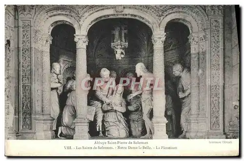 Cartes postales Solesmes Les Saints Notre Dame la belle La pamoison