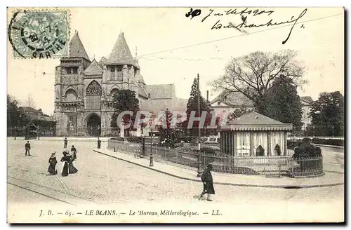 Cartes postales Le Mans Le Bureau Meteorlogique