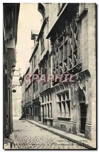 Cartes postales Le Mans maison dite de la reine Berengere