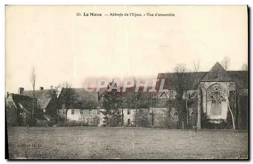 Cartes postales Le Mans Abbaye de L Epau Vue d Ensemble