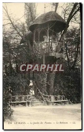 Cartes postales Le Mans Le Jardin des Plantes Le Robinson