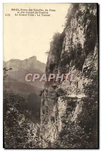 Cartes postales Route des Echelles du Frou et des Gorges de Chailles Le Grand Frou