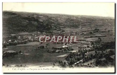 Cartes postales Val D Ajol Vue Prise de la Feuillee Dorothee