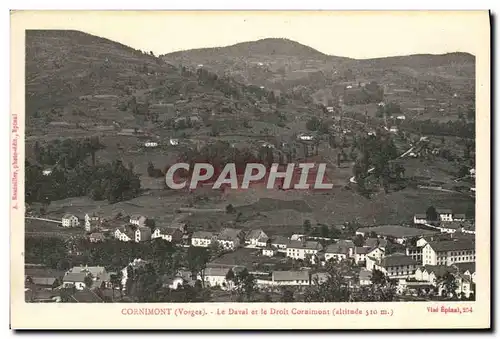 Cartes postales Cornimont Le Daval et le Droit Cornimont