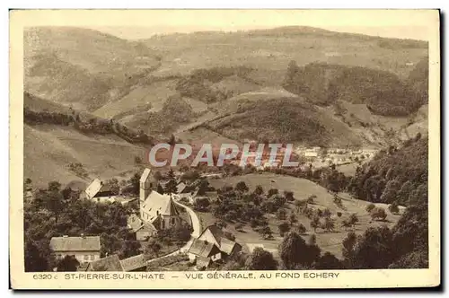 Cartes postales St Pierre Sur L Hate Vue Generale Au Fond Echery