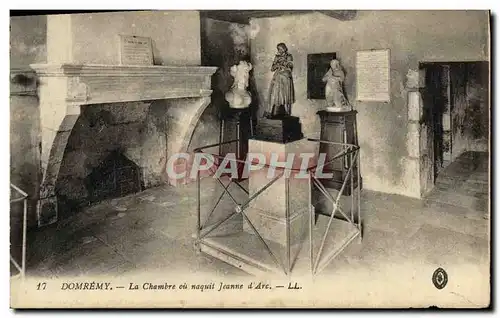 Cartes postales Domremy La Chambre ou Naquit Jeanne d Arc