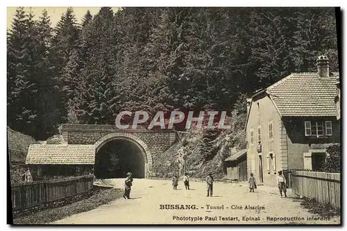 Ansichtskarte AK Bussang Tunnel Cote Alsacien