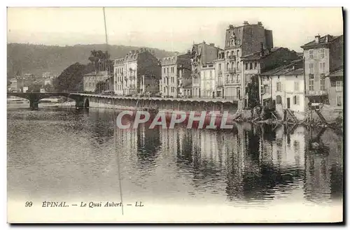 Ansichtskarte AK Epinal Le Quai Aubert