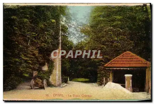 Cartes postales Epinal Le Vieux Chateau