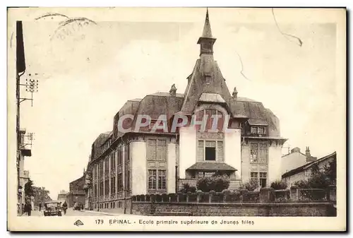 Cartes postales Epinal Ecole Primaire Superieure de Jeunes