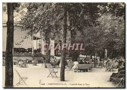 Cartes postales Contrexeville Concert Dans le Parc