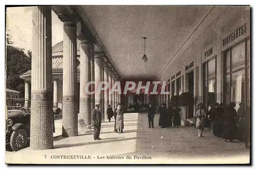 Cartes postales Contrexeville Les Galeries du Pavillon