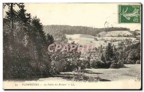 Cartes postales Plombieres La Vallee des Rochers