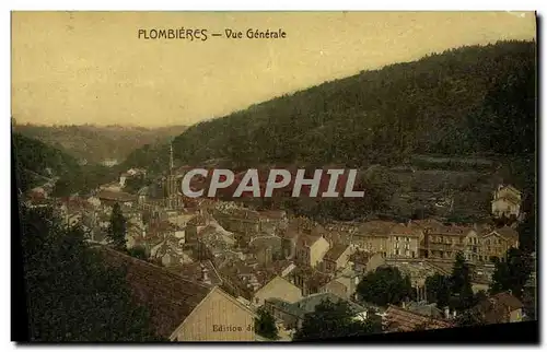 Cartes postales Plombieres Vue Generale