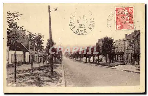 Cartes postales La Croix St Ouen Rue Nationale