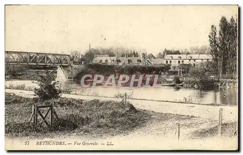 Cartes postales Rethondes Vue Generale