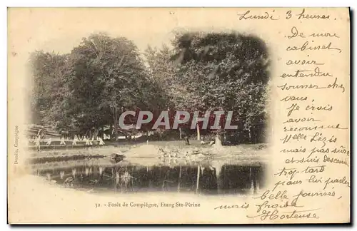 Cartes postales Foret De Compiegne Etang Ste Perine