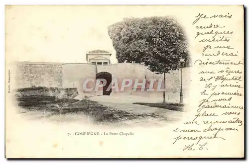 Cartes postales Compiegne La Porte Chapelle