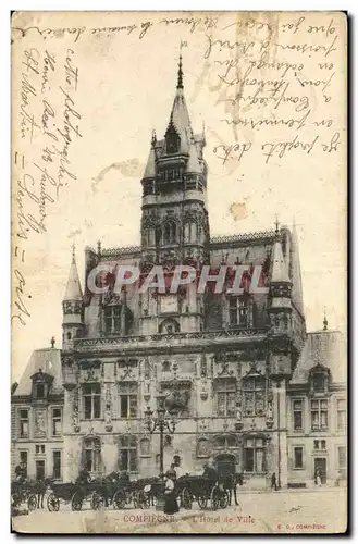 Cartes postales Compiegne L Hotel de Ville