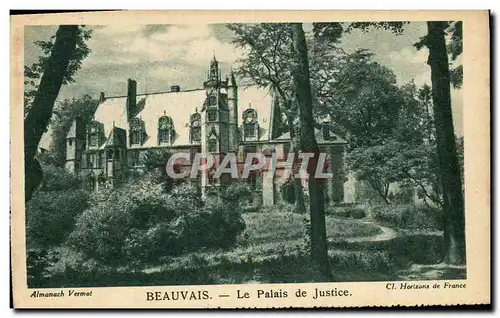 Cartes postales Beauvais Le Palais de Justice