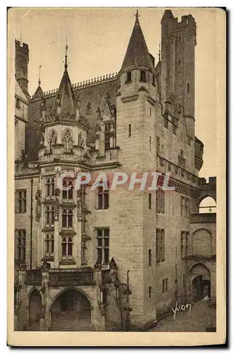 Cartes postales Pierrefonds L Entree du Chateau