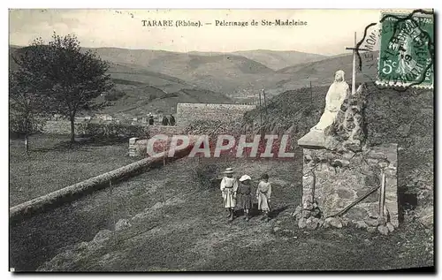 Cartes postales Tarare Pelerinage de Ste Madeleine Enfants