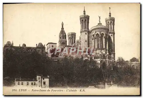 Cartes postales Lyon Notre Dame De Fourviere L Abside