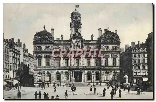 Cartes postales Lyon L Hotel De Ville