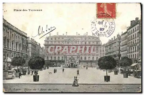Cartes postales Lyon Place des Terreaux