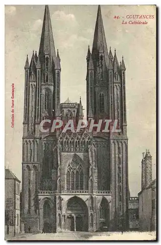 Cartes postales Coutances La Cathedrale